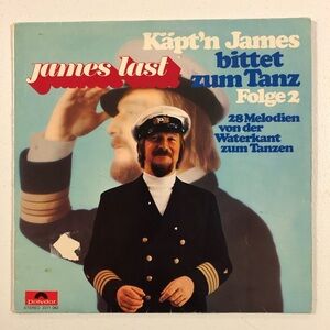 12” LP Vinyl Record  JAMES LAST Kápt’n James bitter zum Tanz Folge 2